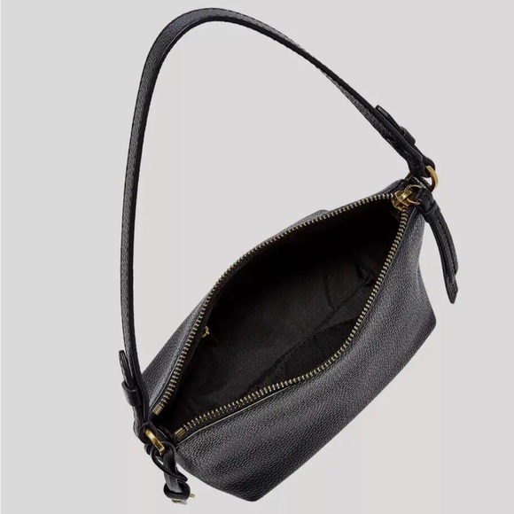New Fossil Julianna Mini Hobo Leather Black - Picture 5 of 5
